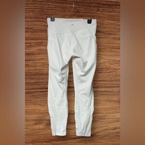 EUC Lululemon Train Times 7/8 Pant *25"
White (First Release)